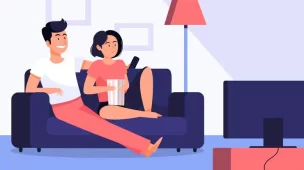 Veja sitcoms para um melhor aprendizado do idioma inglês. | Foto: Freepik.