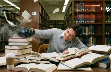 Aprenda o que significa “hit the books” e descubra como usar essa expressão em inglês